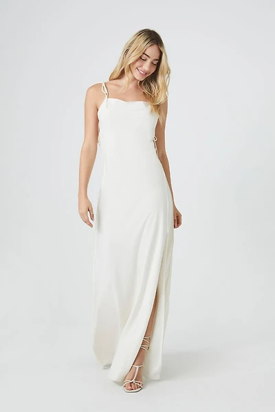 Tie-Strap Cami Maxi Dress