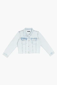 Girls Denim Trucker Jacket (Kids)