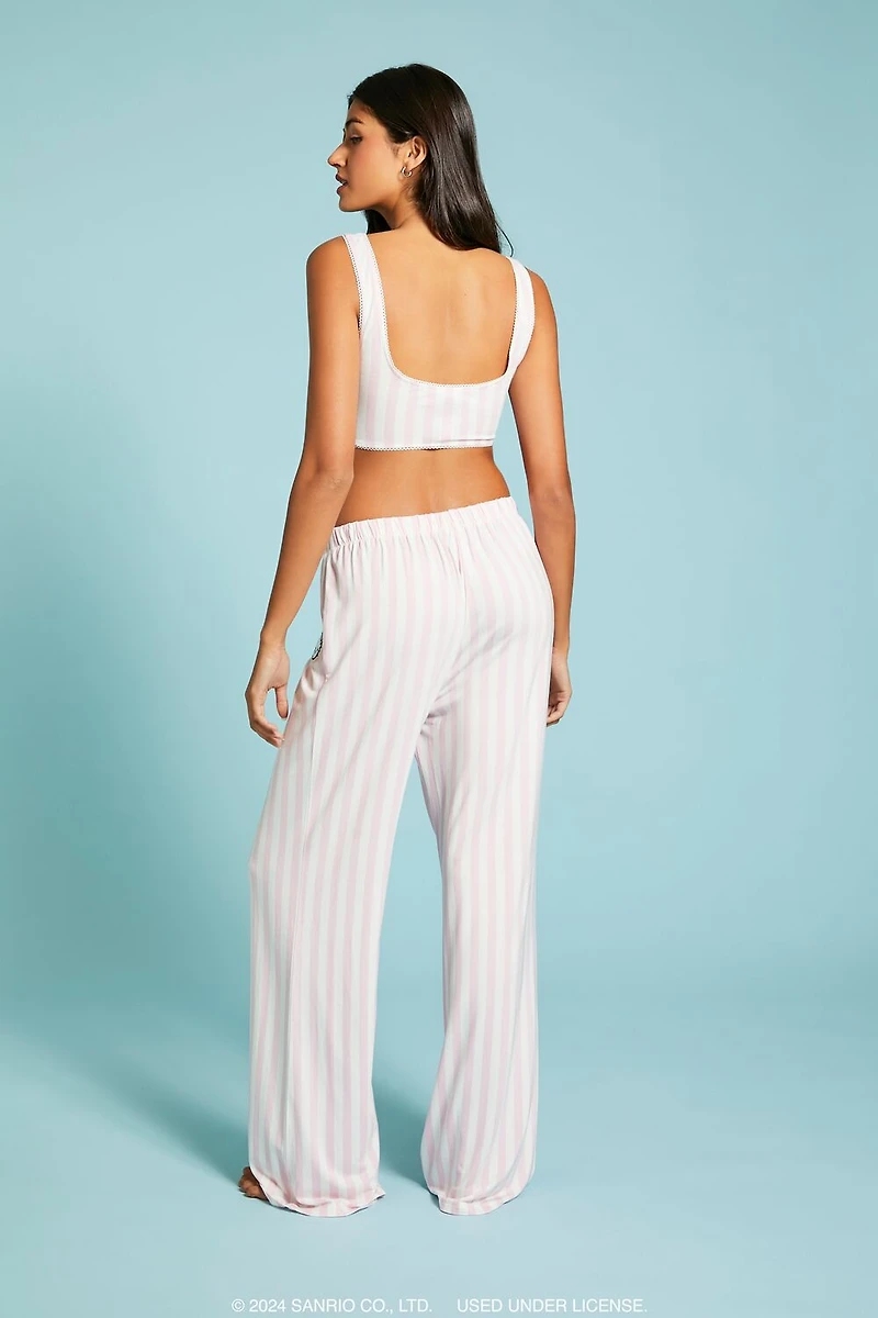 Striped Hello Kitty Pajama Pants