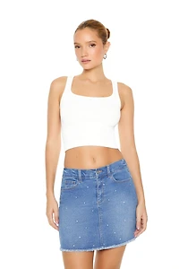 Seamless Cropped Tank Top