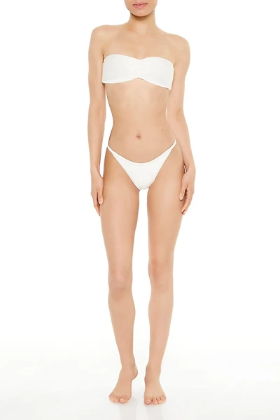 High-Leg Bikini Bottoms