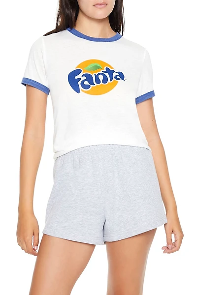 Fanta Graphic Ringer Tee