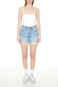 Ribbed Knit Cami Bodysuit