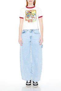 Rainbow Brite Graphic Ringer Tee