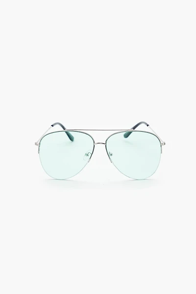 Metal Aviator Sunglasses