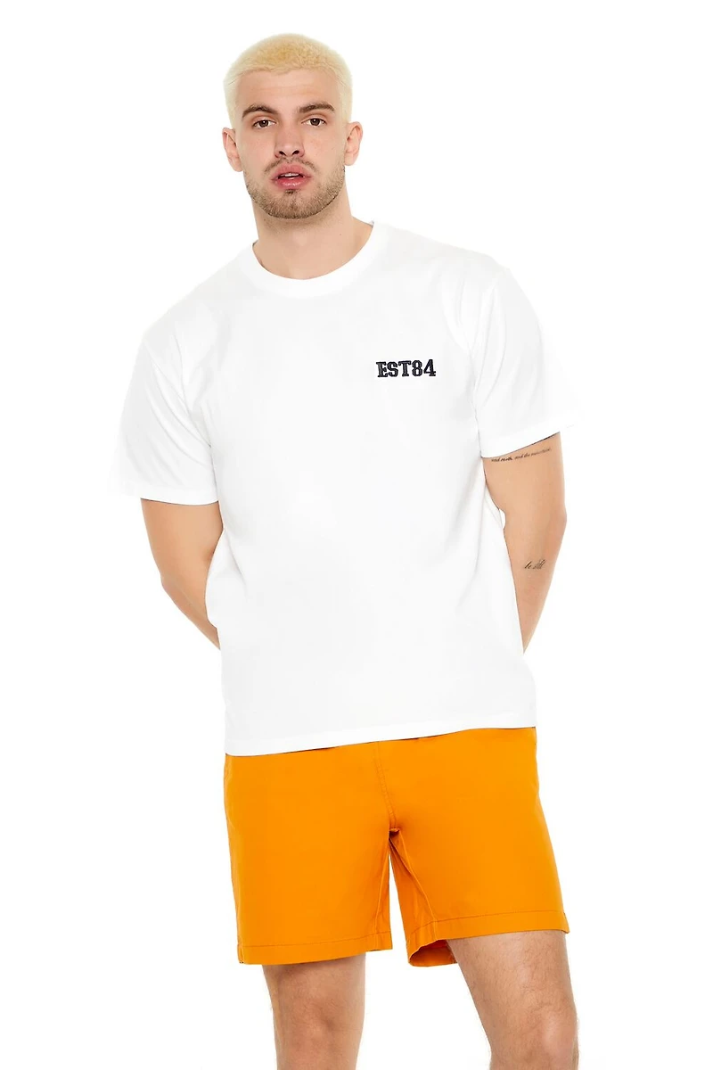 Twill Drawstring Shorts