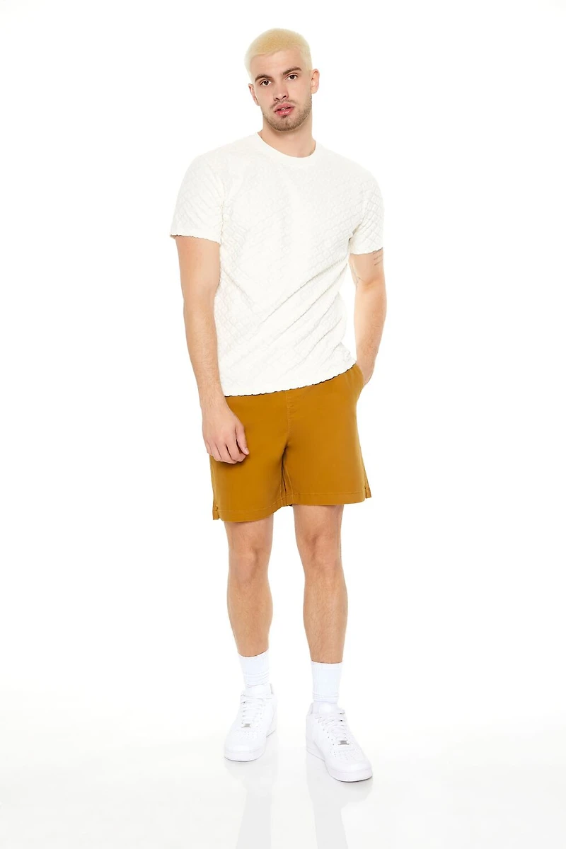 Twill Drawstring Shorts