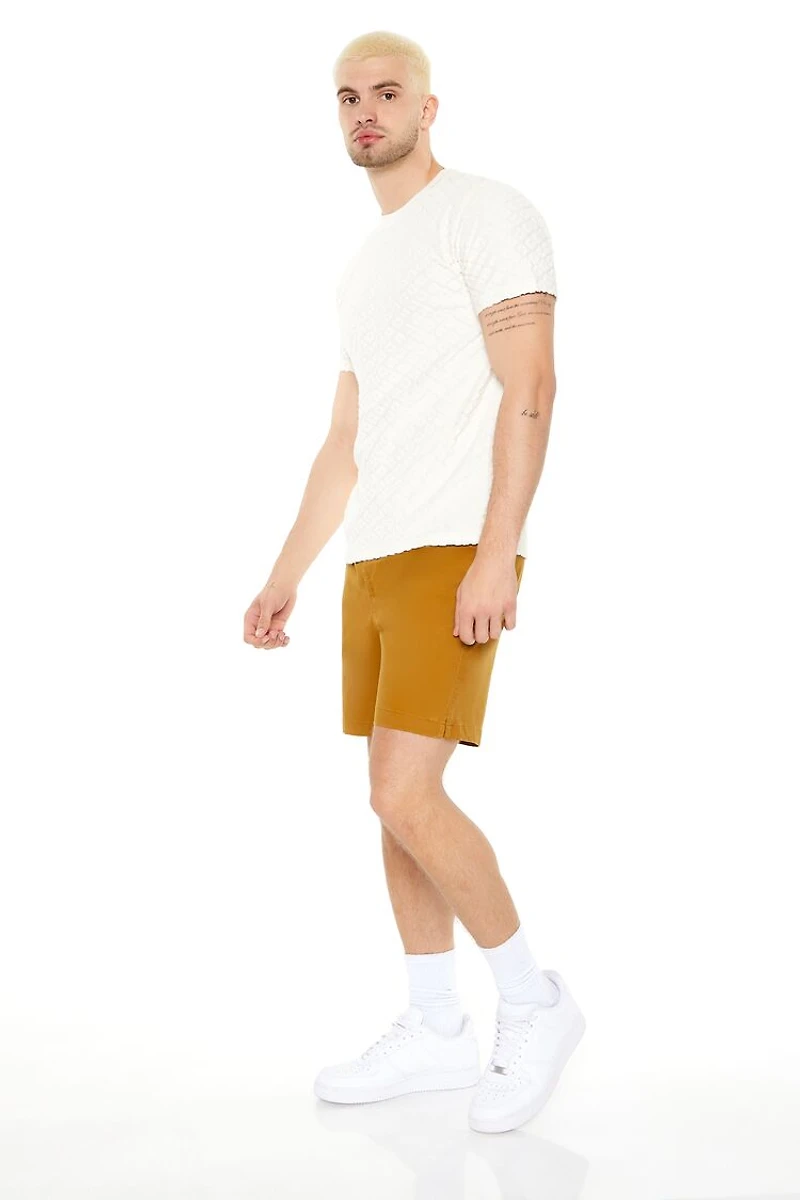 Twill Drawstring Shorts