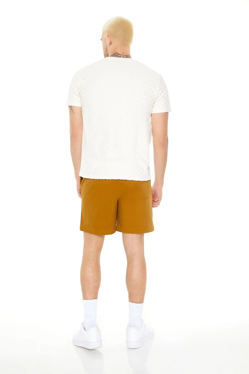 Twill Drawstring Shorts