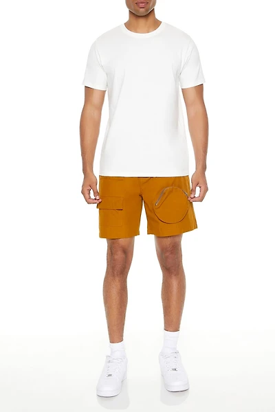 Drawstring Cargo Shorts
