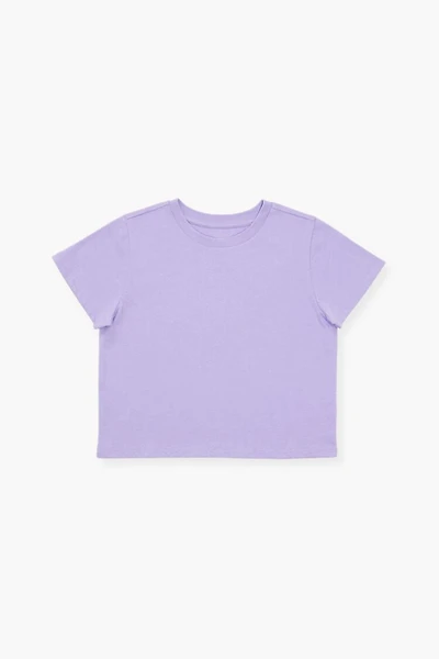 Girls Cotton Crew Tee (Kids)