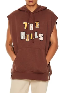 The Hills Printed Chenille Patch Hoodie