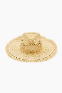 Frayed Straw Fedora