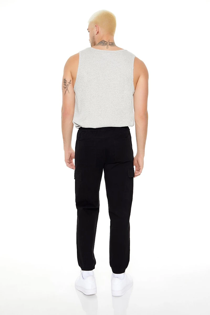 Drawstring Cargo Joggers