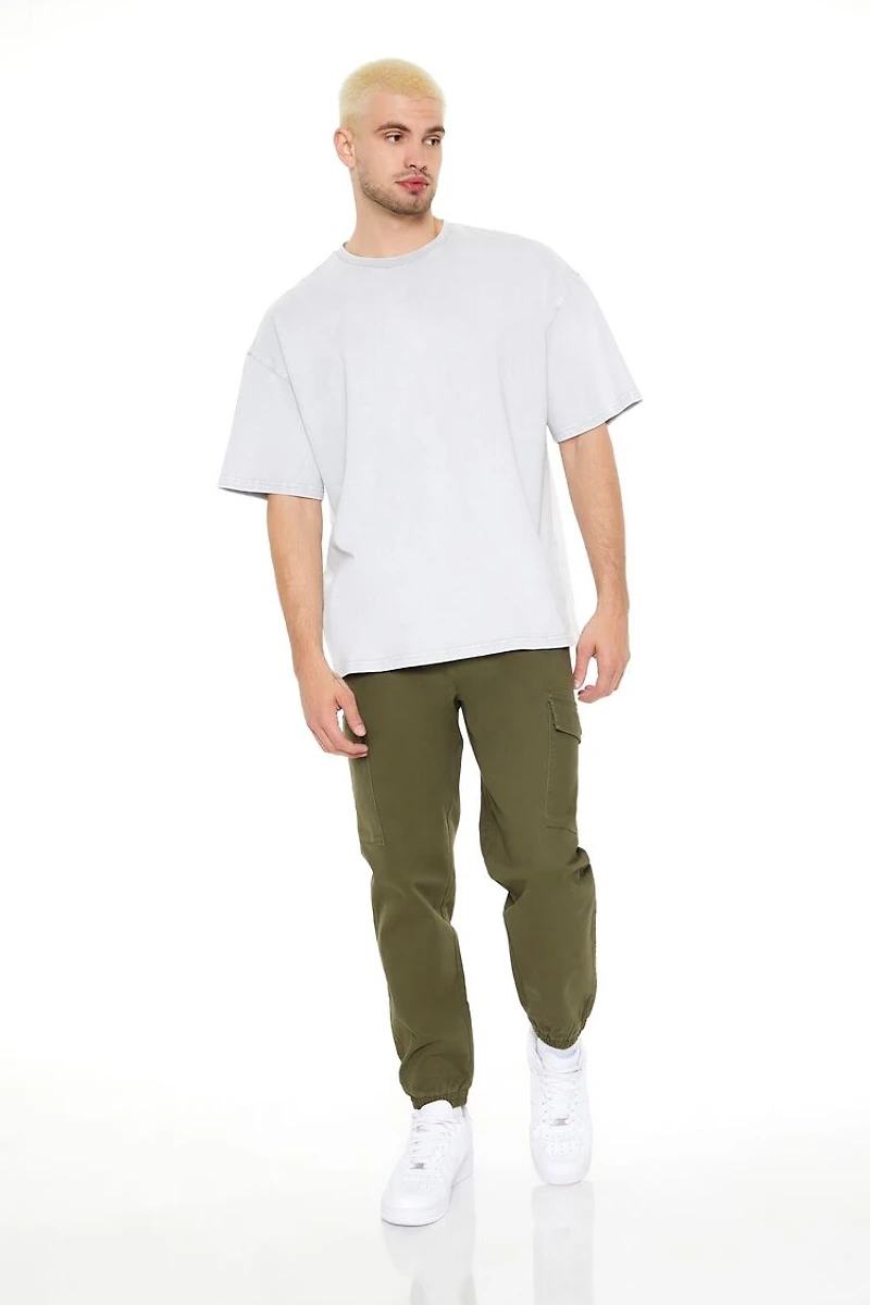 Drawstring Cargo Joggers