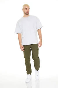Drawstring Cargo Joggers