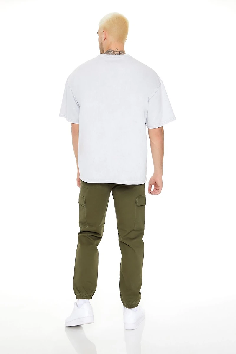 Drawstring Cargo Joggers