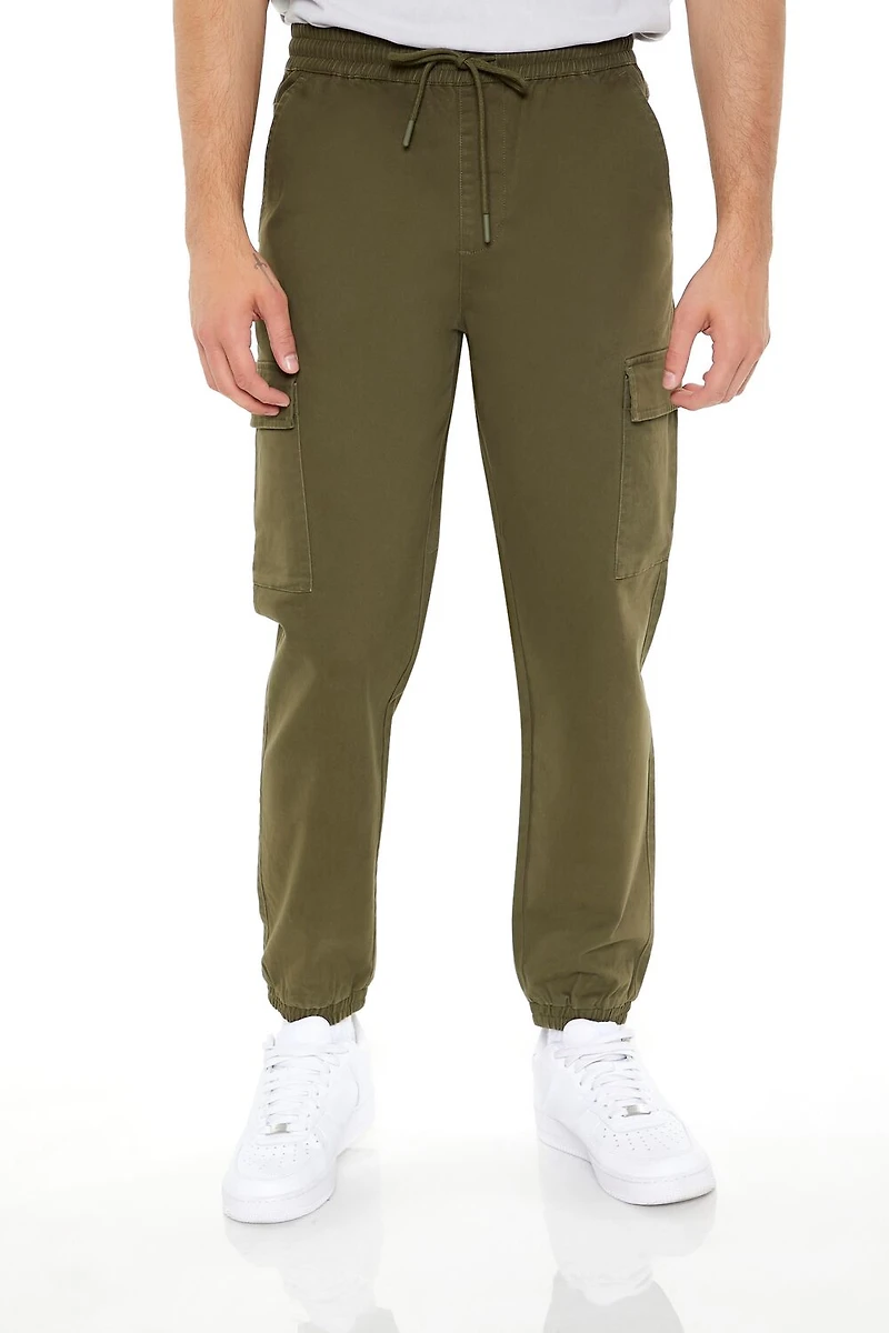 Drawstring Cargo Joggers