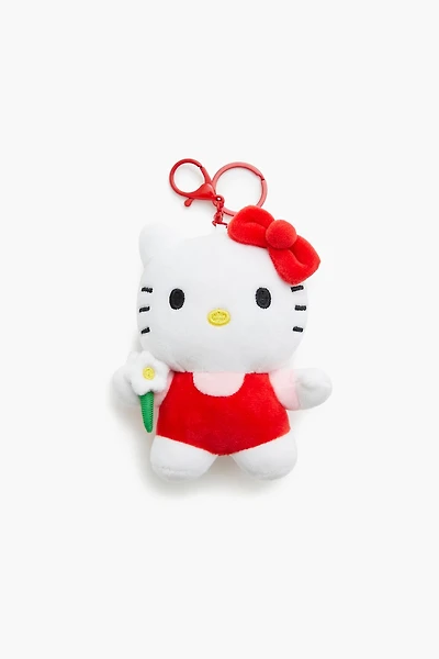 Plush Hello Kitty Keychain