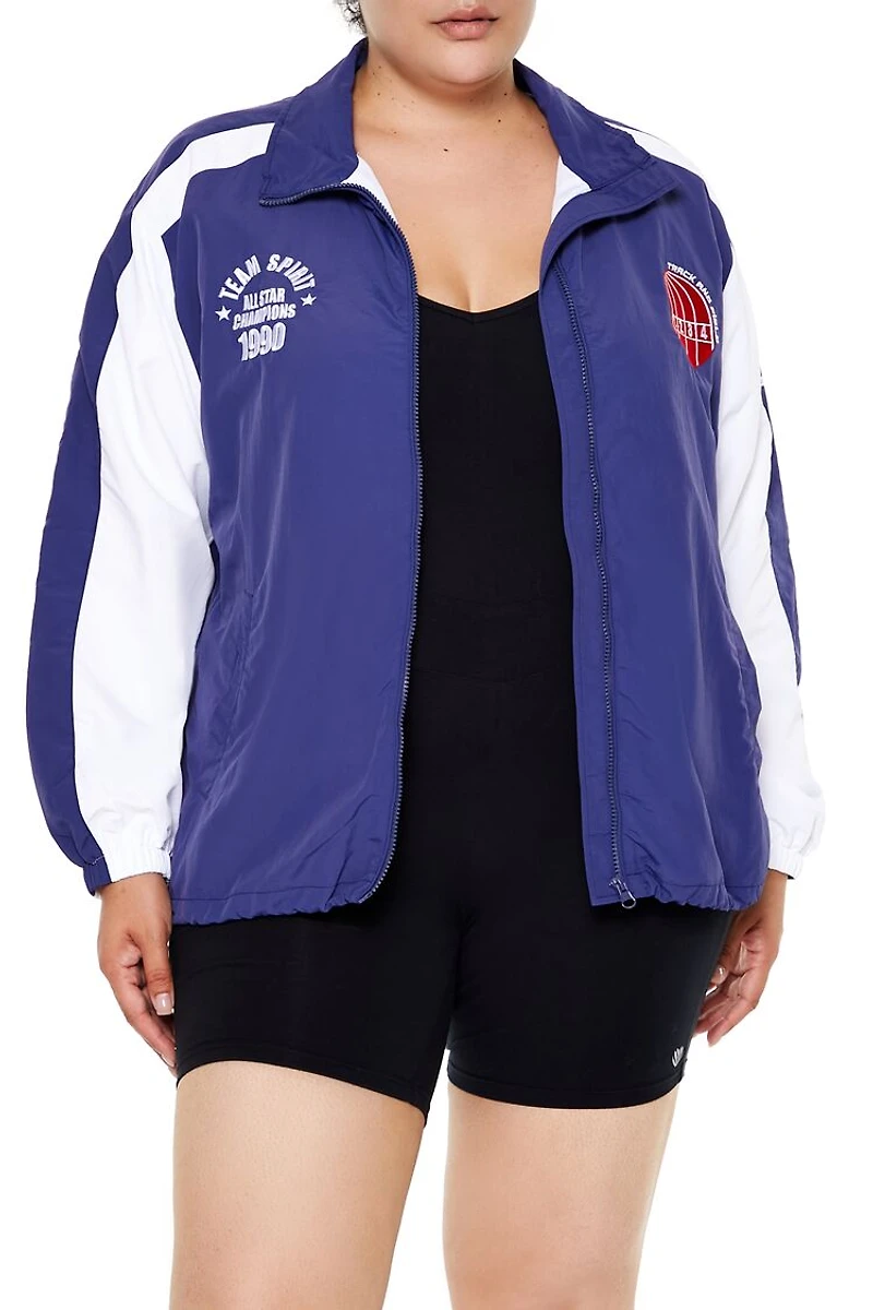 Plus Track & Field Zip-Up Jacket