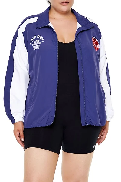 Plus Track & Field Zip-Up Jacket