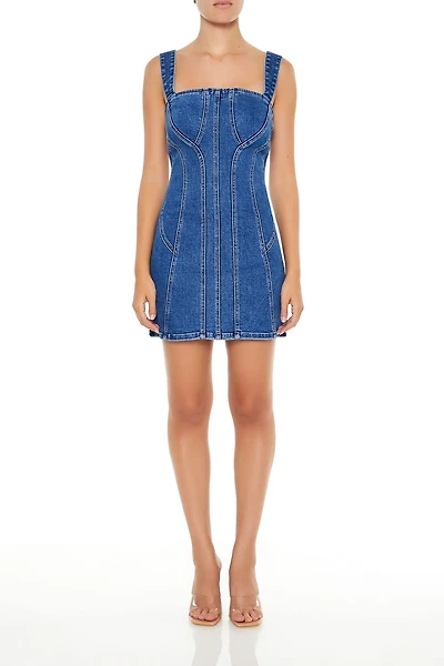 Bodycon Denim Mini Dress