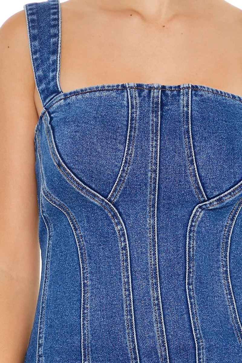 Bodycon Denim Mini Dress