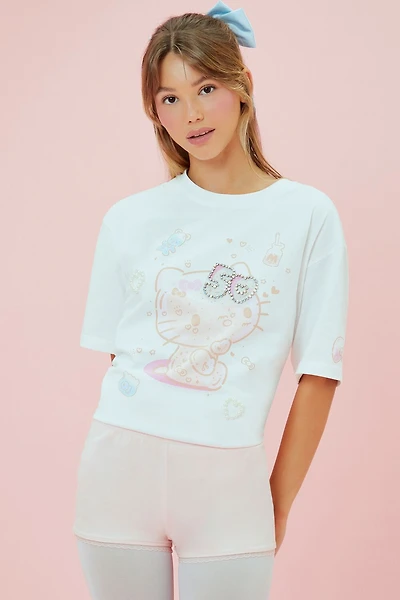 Hello Kitty Rhinestone Tee