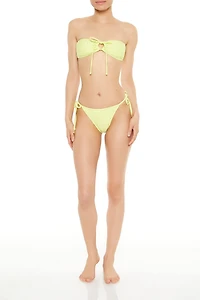 Studded String Bikini Bottoms