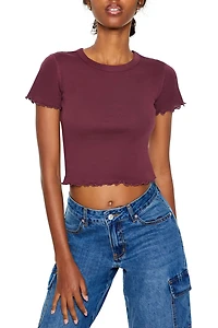 Lettuce-Edge Baby Tee