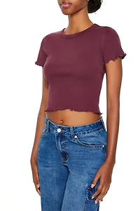 Lettuce-Edge Baby Tee