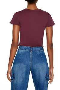 Lettuce-Edge Baby Tee