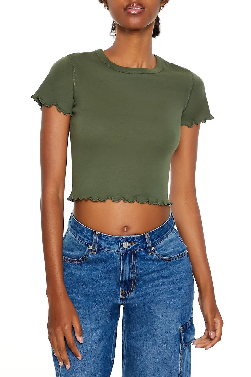 Lettuce-Edge Baby Tee