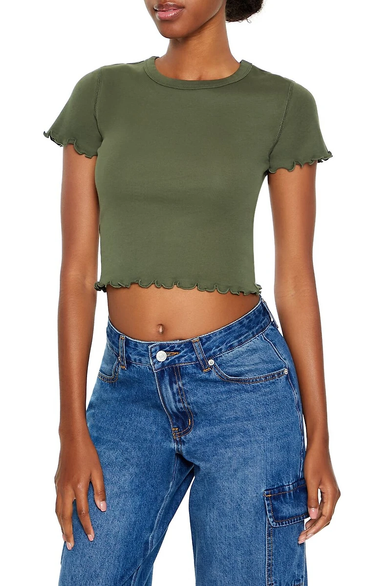 Lettuce-Edge Baby Tee