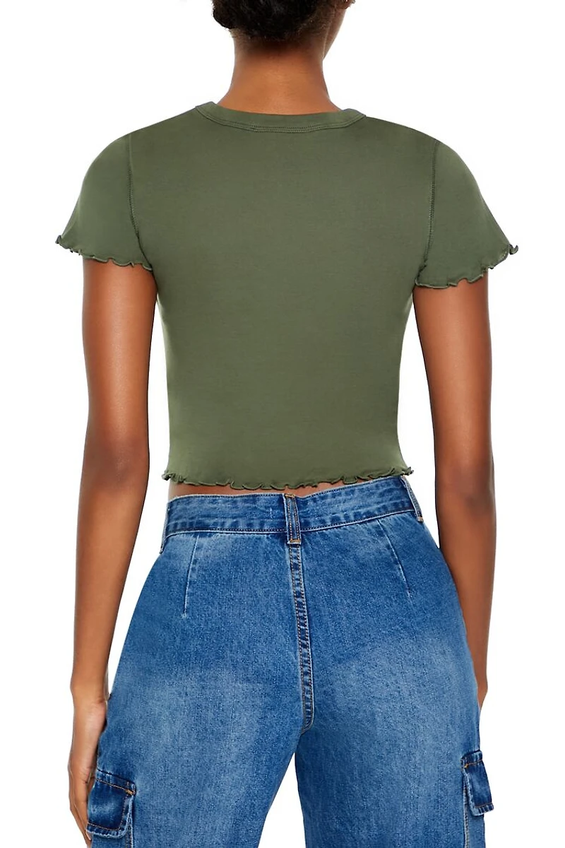 Lettuce-Edge Baby Tee