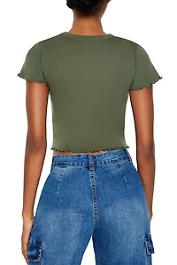 Lettuce-Edge Baby Tee