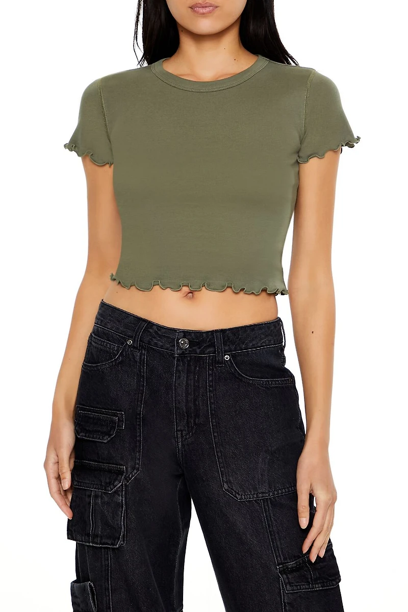 Lettuce-Edge Baby Tee