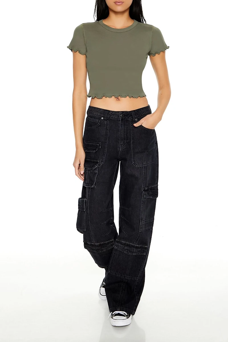 Lettuce-Edge Baby Tee