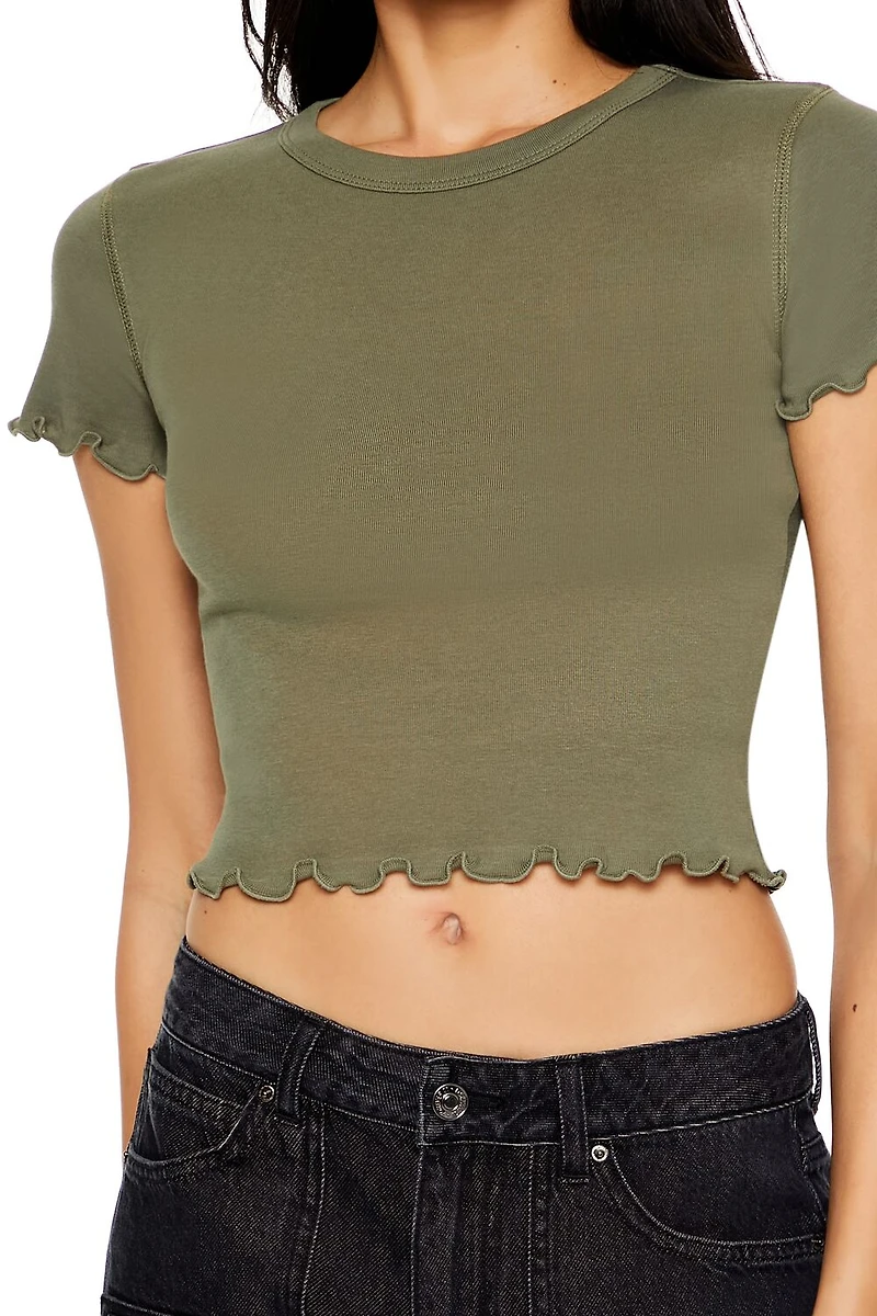 Lettuce-Edge Baby Tee