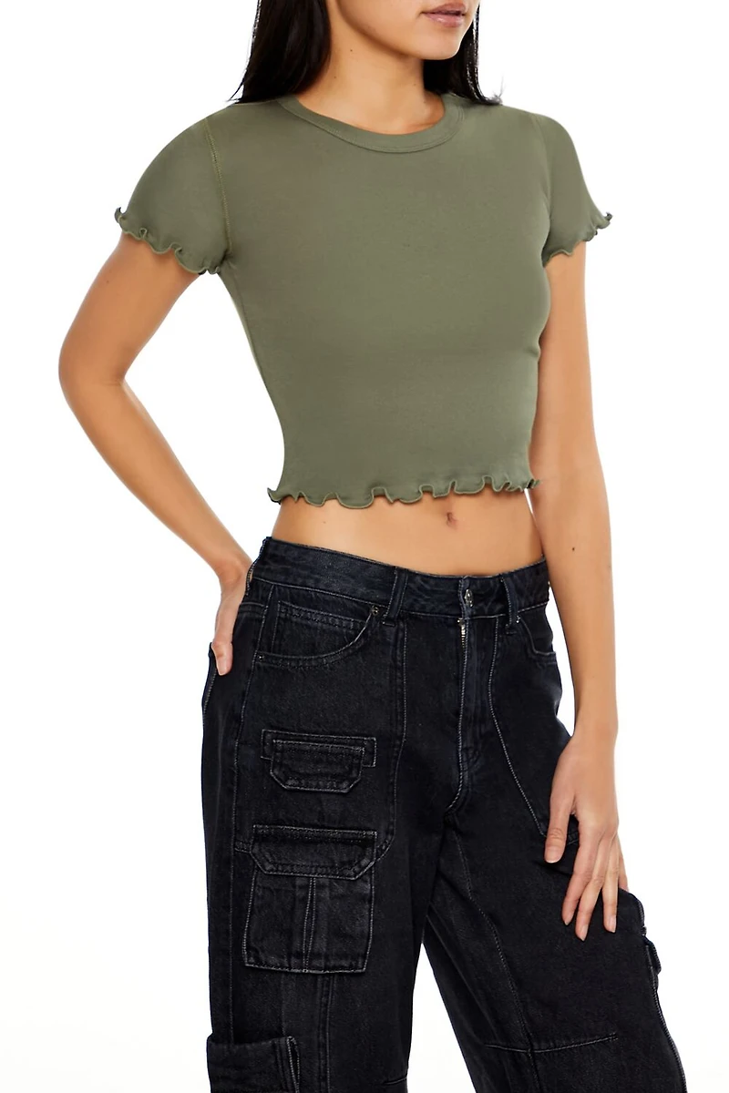 Lettuce-Edge Baby Tee