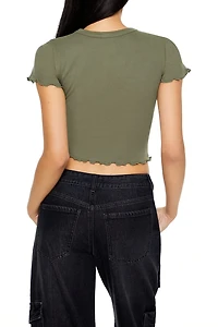 Lettuce-Edge Baby Tee