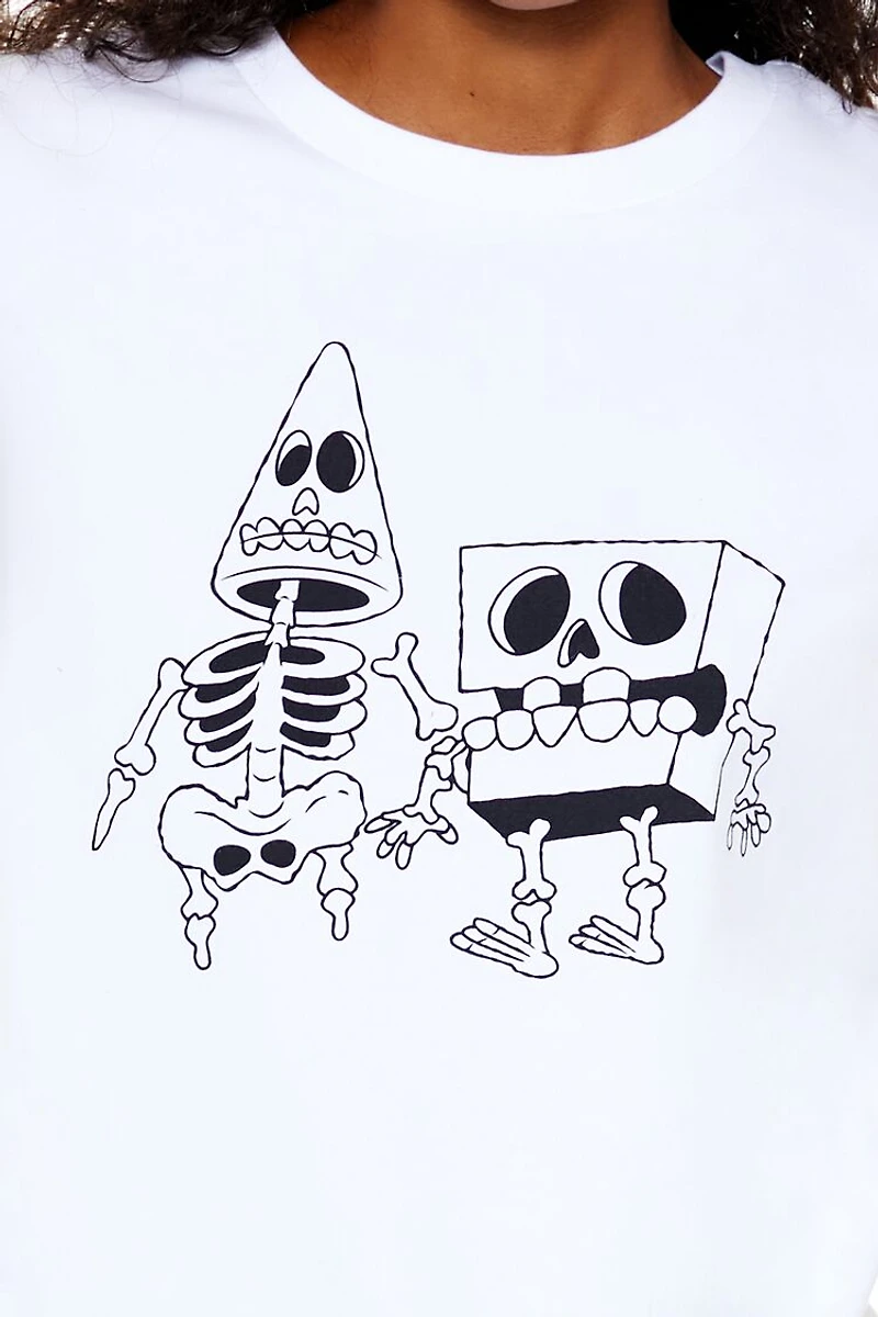 Skeleton SpongeBob & Patrick Tee
