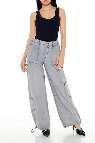 Square-Neck Tank Bodysuit