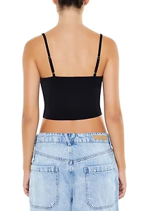 Rosette Cropped Cami