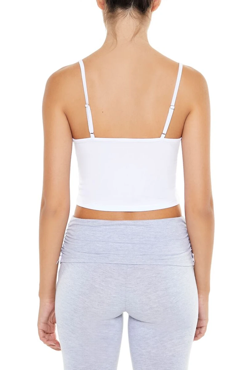 Rosette Cropped Cami