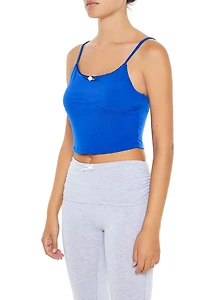 Rosette Cropped Cami