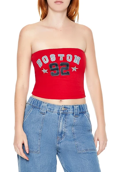 Boston Graphic Tube Top