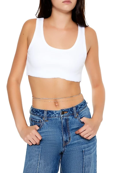 Layered Beaded Belly Chain