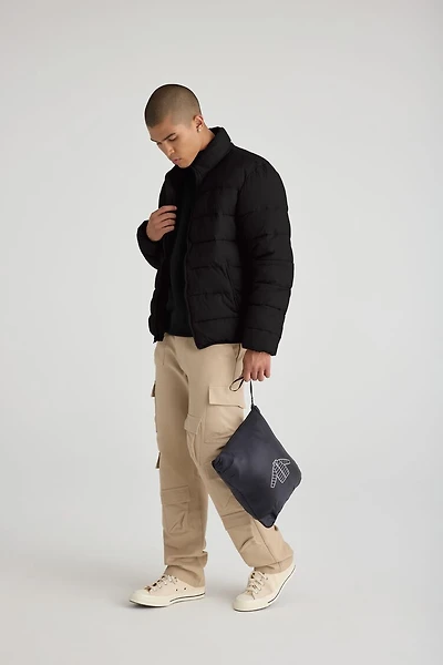 Packable Zip-Up Puffer Jacket