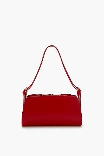 Buckled Dual-Strap Shoulder Bag